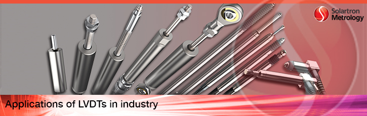 Applications of LVDTs in industry