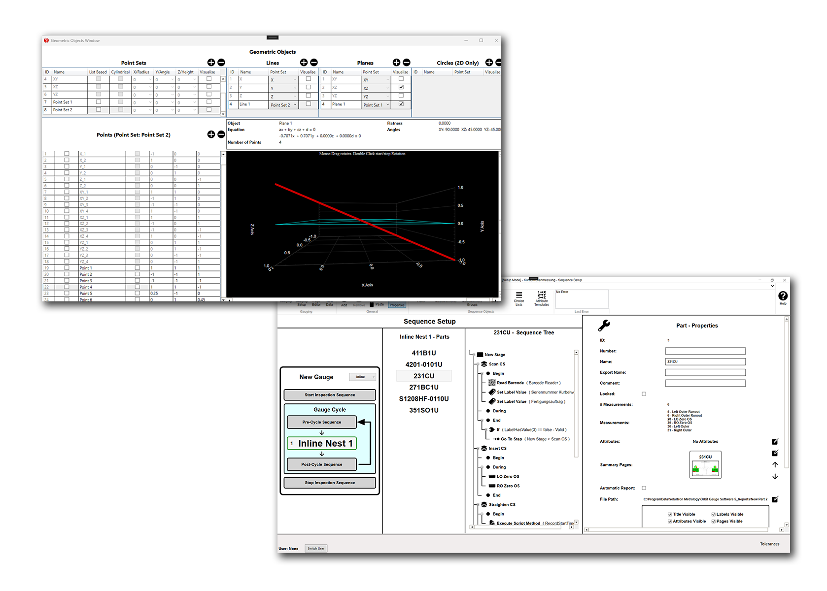 Orbit® Gauge Software 5 Screenshots